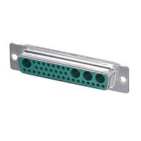 Amphenol CONEC 3036W4SCM99A10X Mixed Contact D-Sub Connectors 34W 4P SOCKET SOLDER CUP 20 AWG