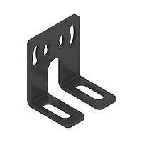 Banner Engineering LPA-MBK-10 Sensor Hardware EZ-SCREEN Low Profile Accessory Bracket: End Mount; Includes Two Brackets and Hardware; Rotation: 40 Degrees; 14 Gauge (1.9 mm) Steel, Black Zinc Plated