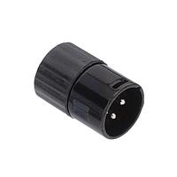 Switchcraft AAA3MBLP Connectors AAA Low Profile 3pin M black