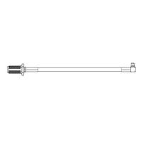 Molex 89762-0170 RF Cable Assemblies CA,MMCX P RA TO SMA J BLKHD RM RG316
