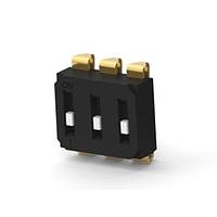 P&B 1-2319848-3 DIP Switches END STACK DIP 3P J RECESS TUBE