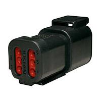 DEUTSCH - TE Connectivity DTM04-6P-E005 6-Way DTM RECP ASM