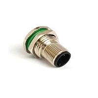 Bulgin PXMBNI12RPM08XPCM16 Straight M12 8P Pin PCB Rear Pnl Cu Ni