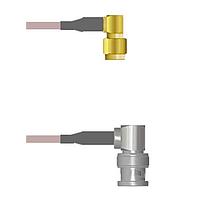 Amphenol Custom Cable Q-3400D0005120i RF Cable Assemblies SMA-RP/BNC-RP G316 120I