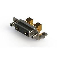 EDAC 630-7W2-240-7T5 Mixed Contact D-Sub Connectors Right-angle Power Combo D-Sub Connector