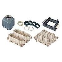 Molex / GWconnect 93603-0100 Heavy Duty Power Connectors COMPLETE SET W/CABLE GLAND 7932.6758.5