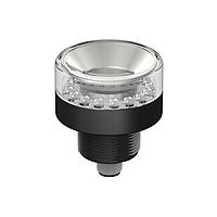 Banner Engineering K50BCLXWXP Beacons K50 Beacon EZ-LIGHT: 1-Color Perimeter & Top View; Voltage: 12-30 V dc; Housing: Polycarbonate; IP69K; Input: PNP; Colors: White; 2 m (6.5 ft) Integral Cable