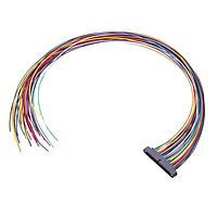 Harwin M80-MC25068M1-0450L Single Ended 25+25P ML DIL 24AWG Jackscrews
