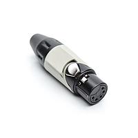 Amphenol Audio AX5FB8M Connectors 5P SOCKET F PLUG BLK W GRY MRK SLEEVE
