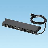 Panduit CMRPSH20CM Power Outlet Strips Power Strip Horizontal, 20A, 10 NEMA 5-2