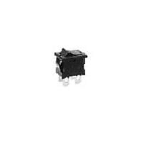 NKK Switches JWL12RAA/U Rocker Switches SPDT TV8 RATED BLACK CAP & BODY