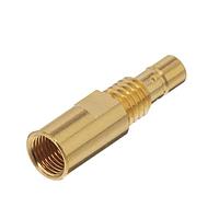 Radiall R114305000 Connectors SMB / STRAIGHT BULKHEAD JACK CLAMP TYPE REAR MOUNT - CABLE 2.6/50+75 S