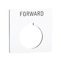 Square D 9001KN106WP Legend PSH BTTN LEGEND PLATE 30MM, Type K