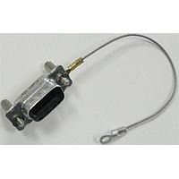 Amphenol CONEC 15-000110 Screen Cap 9P CAP W/LANYRD FOR MALE IP67