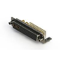 EDAC 630-43W2240-1N5 Mixed Contact D-Sub Connectors Right-angle Power Combo D-Sub Connector