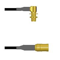 Amphenol Custom Cable Q-2P03W0003018i RF Cable Assemblies SMA-RJB/SMB-SP G174 18I