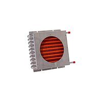 Aavid 4210G10SB-G9 Tube-Fin Liquid-to-Air Heat Exchanger, Stainless Steel, Copper Tube-Fin, w/230VAC Marin Fan Kit