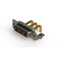 EDAC 630-3W3-650-2NB Mixed Contact D-Sub Connectors Right-angle Power Combo D-Sub Connector