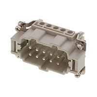 Molex 93601-0238 Inserts 10P+ PE M INSERT 16A CRP TERM 7310.6104.0