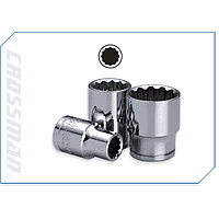 Crossman 98-803 1/2 inch Drive Standard - 12 Point Sockets ( short, 32 mm)