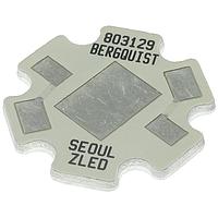 Bergquist 803129 Thermal Substrates LED IMS Substrate, Seoul Semiconductor Z-Power, Star Board (1-up), TCLAD LED IMS