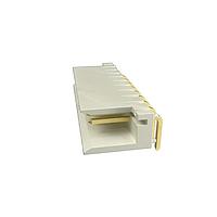 Amphenol FCI 95736-109LF Headers Clincher&trade; Flex Connectors, Right Angle Header, Single row, 9 Positions, 2.54mm (0.100in) Pitch
