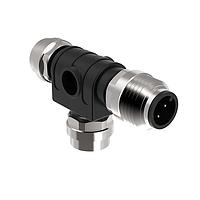 Banner Engineering SI-RFA-TS Interlock Switches SI-RF Safety Switch; T Adapter for series connection; IP68 Rated