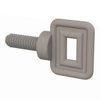 Essentra Components 0125020FHWS075 Thumb Screw Wing Screw, Flat Head, 1/4-20 Thread