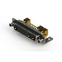 EDAC 630-13W3240-5T6 Mixed Contact D-Sub Connectors Right-angle Power Combo D-Sub Connector