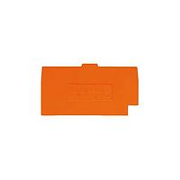 Weidmuller 1349290000 End Plate ZAP/TW ZDU/ZPE 2.5N/4AN OR