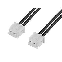 Molex 219678-1020 Discrete Wire Micro-Latch-to-Micro-Latch (OTS) Cbl Asmbly 2mm Pitch Tin Plating 50mm Length 2 Ckts Natural
