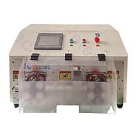 JCW JCW-CS07C Servo Motorized Belt Feed 16mm O.D. Battery Cable Cutting and Stripping Machine (50 mm², 0.1-999999 mm)