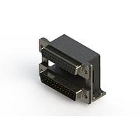 EDAC 664-025-264-05A Dual Port D-Sub Connectors Right-angle Dual Port D-Sub Connector