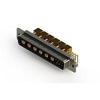 EDAC 629-13W6640-7N2 Mixed Contact D-Sub Connectors Right-angle Power Combo D-Sub Connector