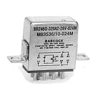 Microchip Technology BR246D-1000B1-48V Socket 2PDT 10 AMP SUPRESSED RELAY