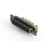 EDAC 630-17W2240-1N2 Mixed Contact D-Sub Connectors Right-angle Power Combo D-Sub Connector