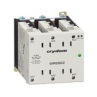 Sensata Technologies - Crydom GNR25ACZ Indicator 25A 600VAC 240VACIn DIN 3-Ph ZC