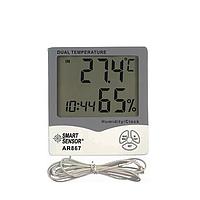 SMARTSENSOR AR867 Dual Temperature/Humidity/Clock