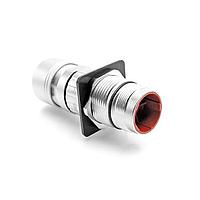 Amphenol SINE Systems MB3TNN0600-S2 Circular Metric Connectors M23 B-Series 6 Pos. Panel Con w/Strn Rlf