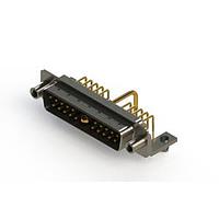 EDAC 629-21W1250-1TD Mixed Contact D-Sub Connectors Right-angle Power Combo D-Sub Connector