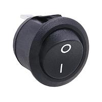 Bulgin R13244BNAB Round Rocker Switch SWITCH R13-244B BLACK GRN 230V
