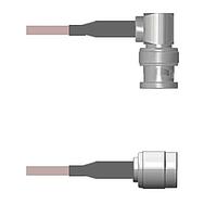 Amphenol Custom Cable Q-0D0520005096i RF Cable Assemblies BNC-RP/TNC-SP G316 96I