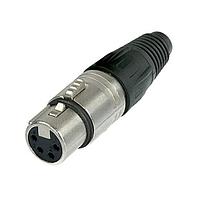NEUTRIK NC4FX Cable Connectors 4C FEMALE NICKEL SILVER CONTACTS