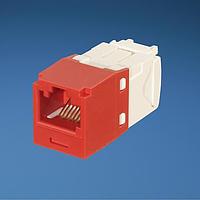 Panduit CJK688TGRD Modular Connectors / Ethernet Connectors Mini-Com Keyed Mod Cat 6 UTP 8 pos
