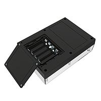 Serpac 172C4AA,BK Electrical Enclosures S Series Flat Texture Top w/ 4AA Batt Comp 6.88 x 4.88 x 2.00", Black