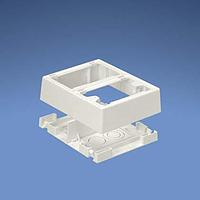 Panduit JBP2FSIW Power Rated Dbl Gang Fast Snap PWR Rated 2-piec