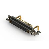 EDAC 630-27W2250-2N5 Mixed Contact D-Sub Connectors Right-angle Power Combo D-Sub Connector
