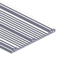 Vector SR3-08.50-S Racks & Rack Cabinets SIDERAIL,SR3,8.5"L,SQUARE CUT,25PC MIN