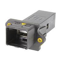 HARTING 09452451920 USB Type A Connectors PP V4 2 USB 2 Type A COMPACT PNL FD THRU