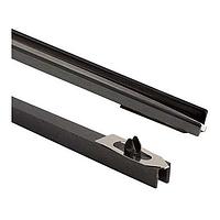 BIVAR DC-450-102-CI Conductive Insert Card Guide Grip-O-Gide 4.5in Nylon Black 94V-0